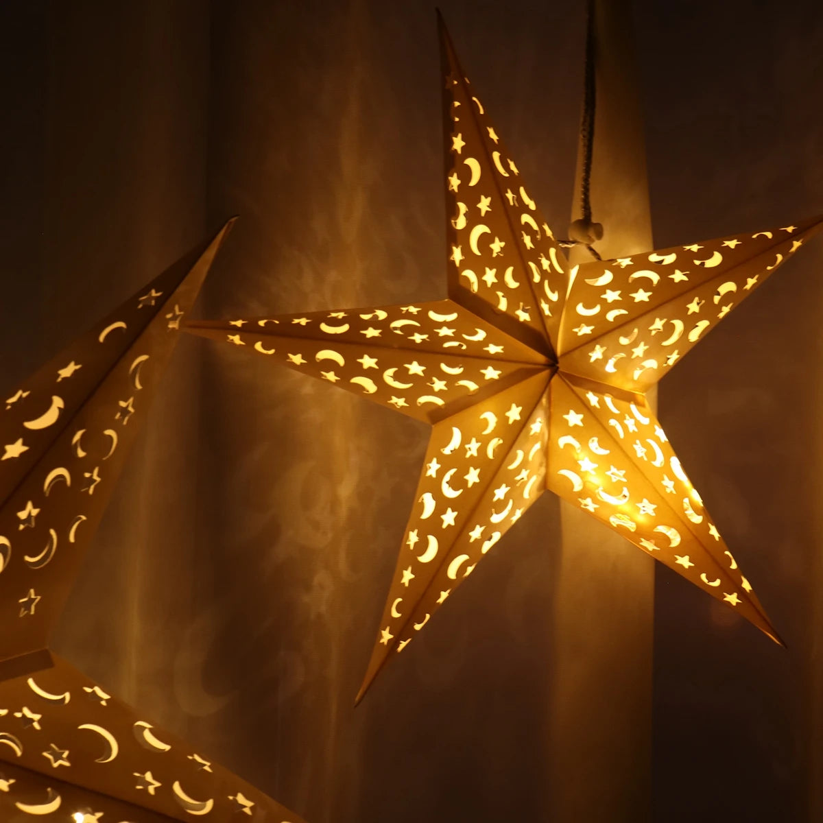 Hollow Star Hanging Pendant Ramadan Decor