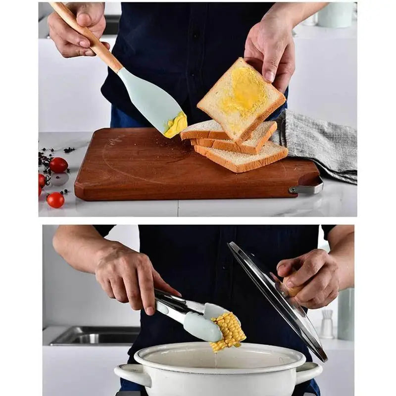 Cooking Tools Set Premium Silicone Utensils