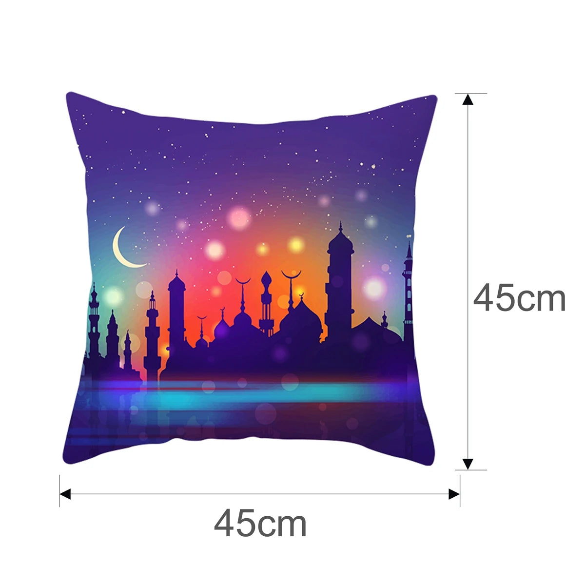 Islamic Eid Mubarak Decor For Home Cushion Cover