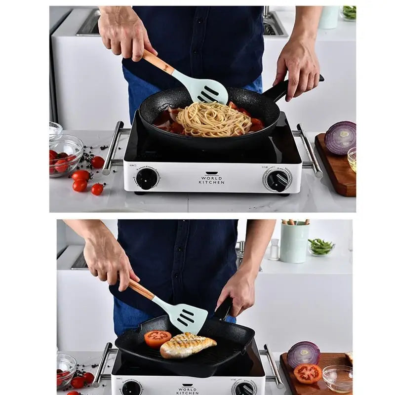 Cooking Tools Set Premium Silicone Utensils