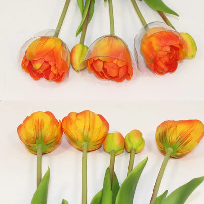 New Silicone Tulip Artificial Flower Real Touch 40CM