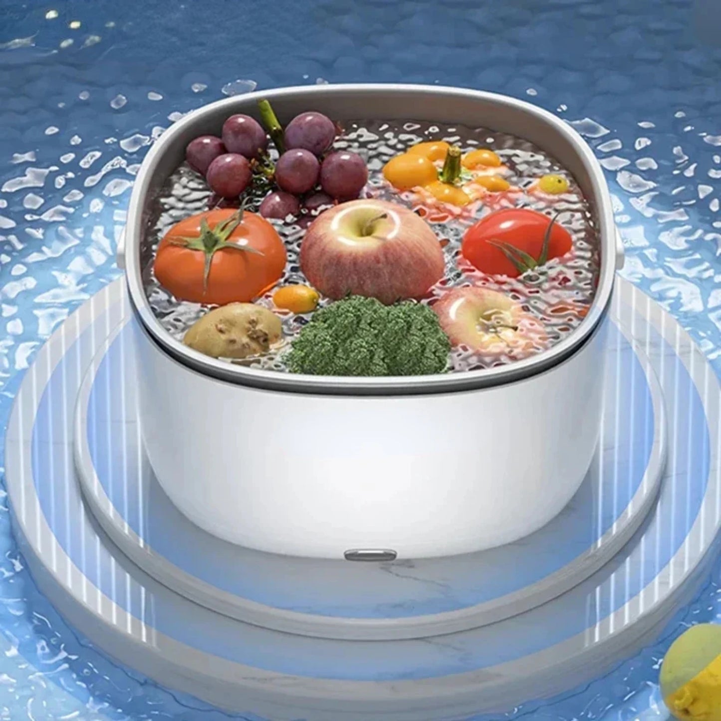 New Large Capacity, Efficient Vegetable and Fruit Ultrasonic Washing Machine