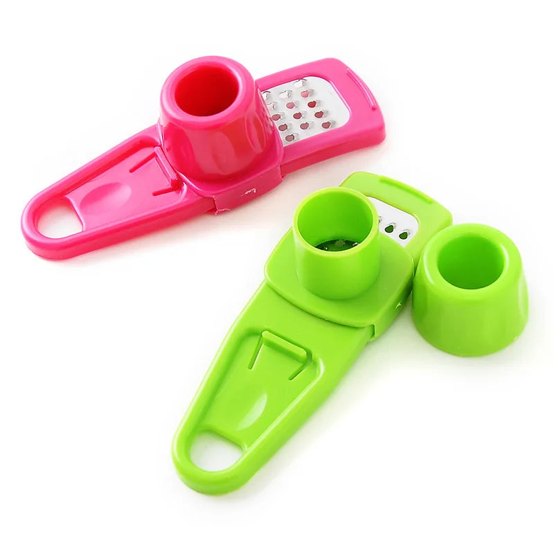 1PC Garlic Crusher Multi Functional Manual Kitchen Accessories Tools