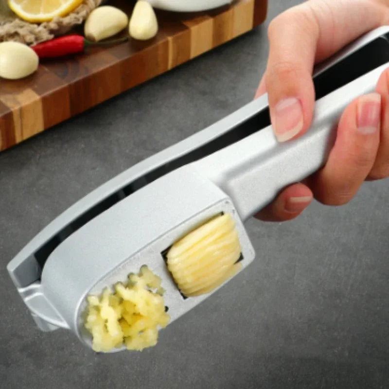 2 In 1 Multifunctional Garlic Press Garlic Slicer