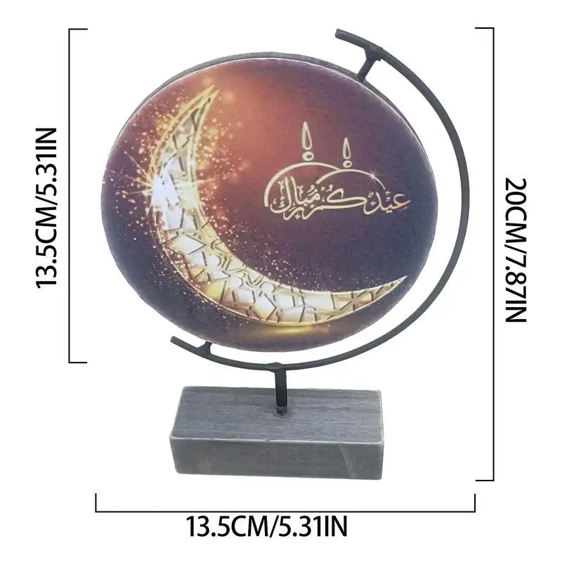 Ramadan Globe Ornaments Eid Mubarak Decorations For Home