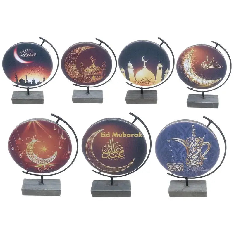 Ramadan Globe Ornaments Eid Mubarak Decorations For Home