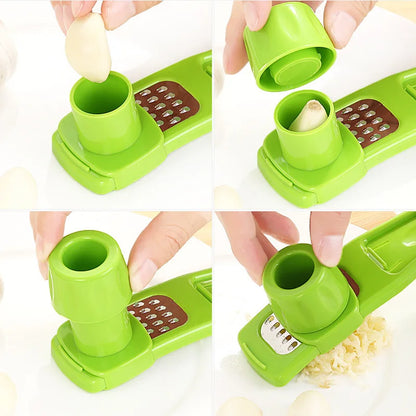 1PC Garlic Crusher Multi Functional Manual Kitchen Accessories Tools