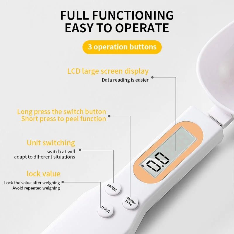 Electronic Kitchen Scale 500g 0.1g LCD Digital Measuring Tool