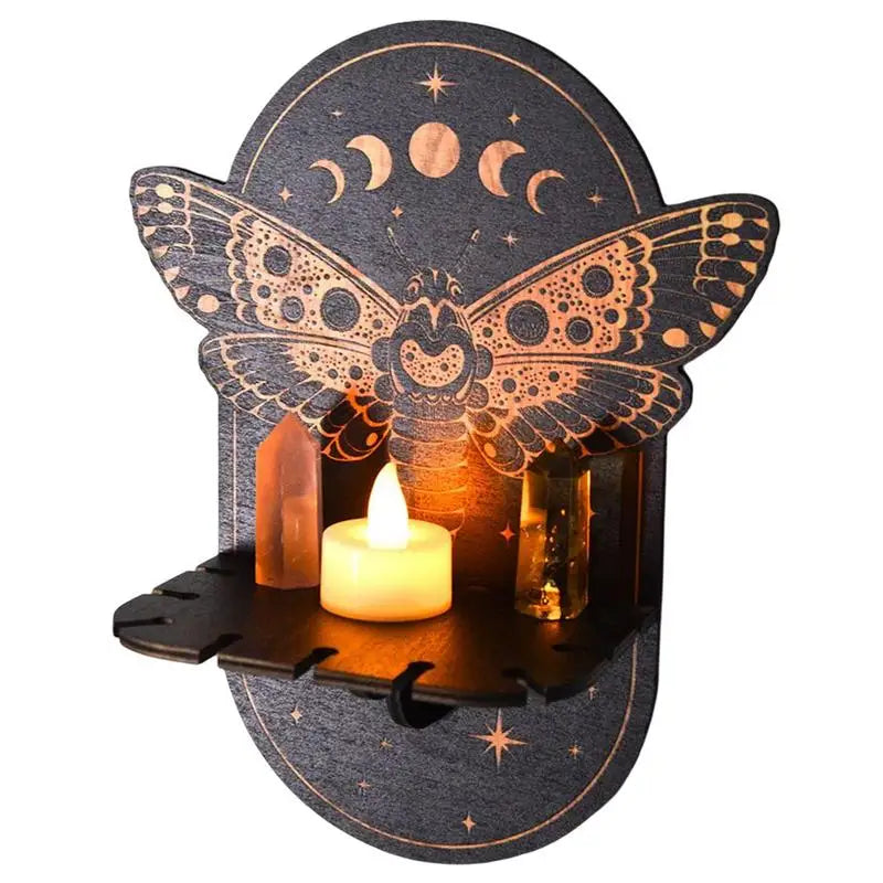 Black Crystal Display Bohemian Hanging Decorative Stand