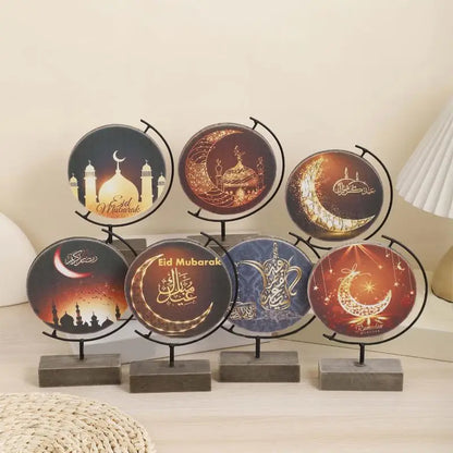 Ramadan Globe Ornaments Eid Mubarak Decorations For Home