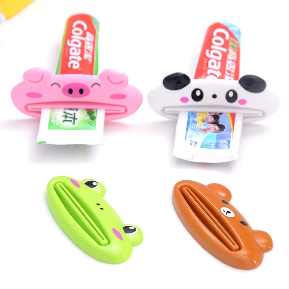 Cartoon Toothpaste Squeezer Useful Bathroom Gadget