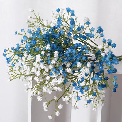 Branch Plastic Artificial Full Sky Stars Flowers Bouquet Multiple Colors