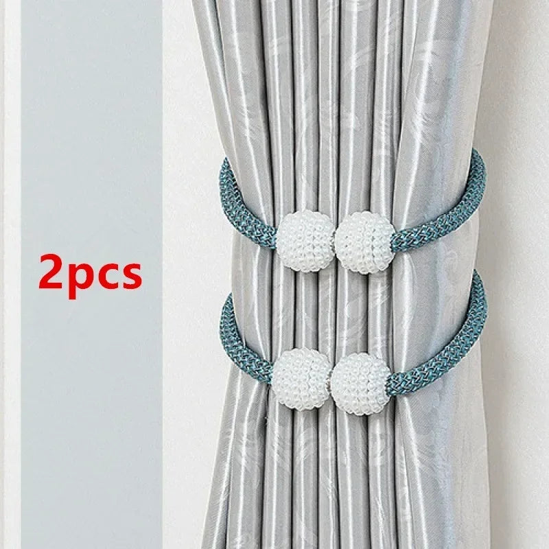 Pearl Magnetic Curtain Clip Buckle Curtain Holders Magnetic