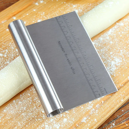 Stainless Steel Dough Pastry Spatula Multipurpose Cake Cutter