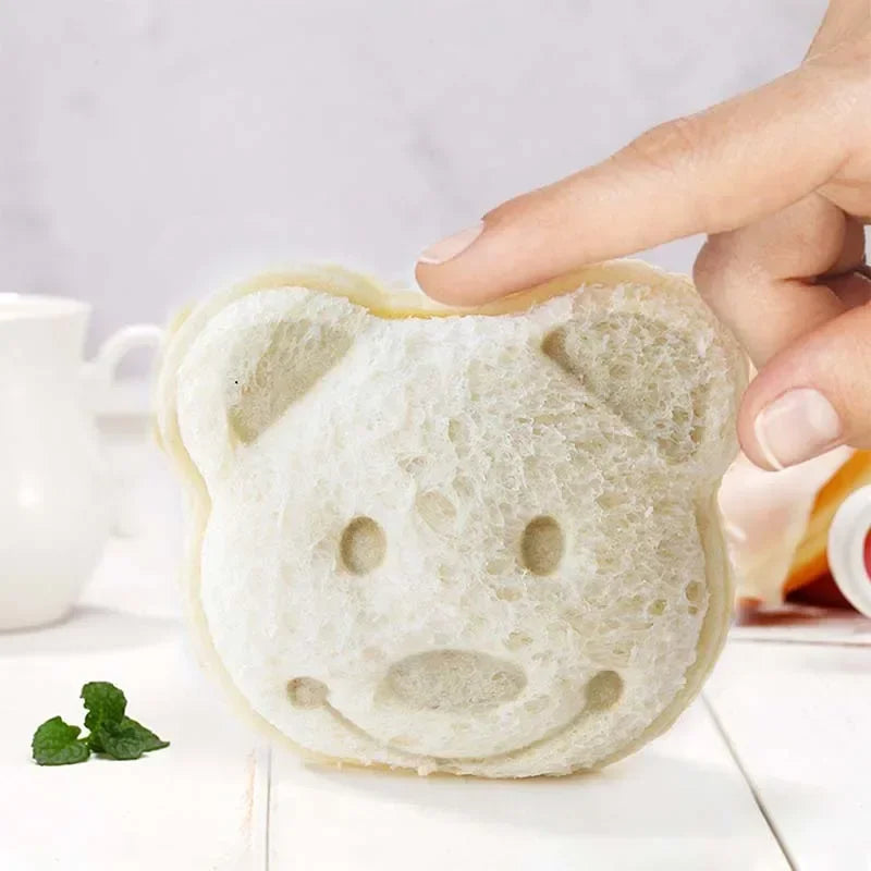 Cute Bear Sandwich Mold Toast Bread Making Cutter