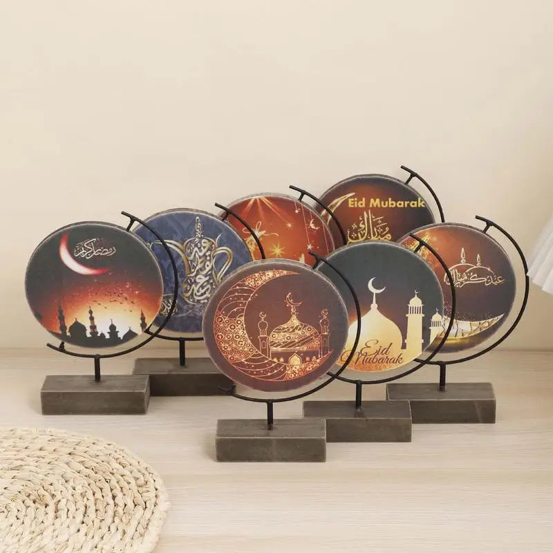 Ramadan Globe Ornaments Eid Mubarak Decorations For Home