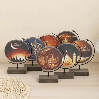 Ramadan Globe Ornaments Eid Mubarak Decorations For Home