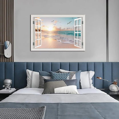 Beach Wall Art Picture for Living Room