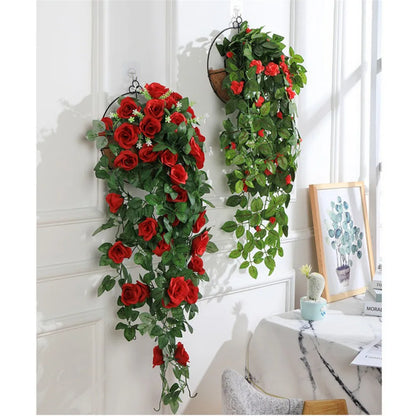 Artificial Wall Hanging Flowers