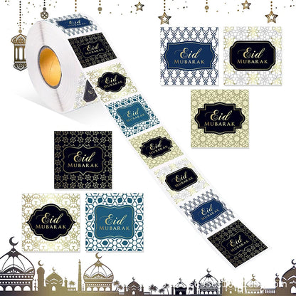 3.8CM Ramadan Decoration Ramadan Kareem Islamic Muslim Party Sticker