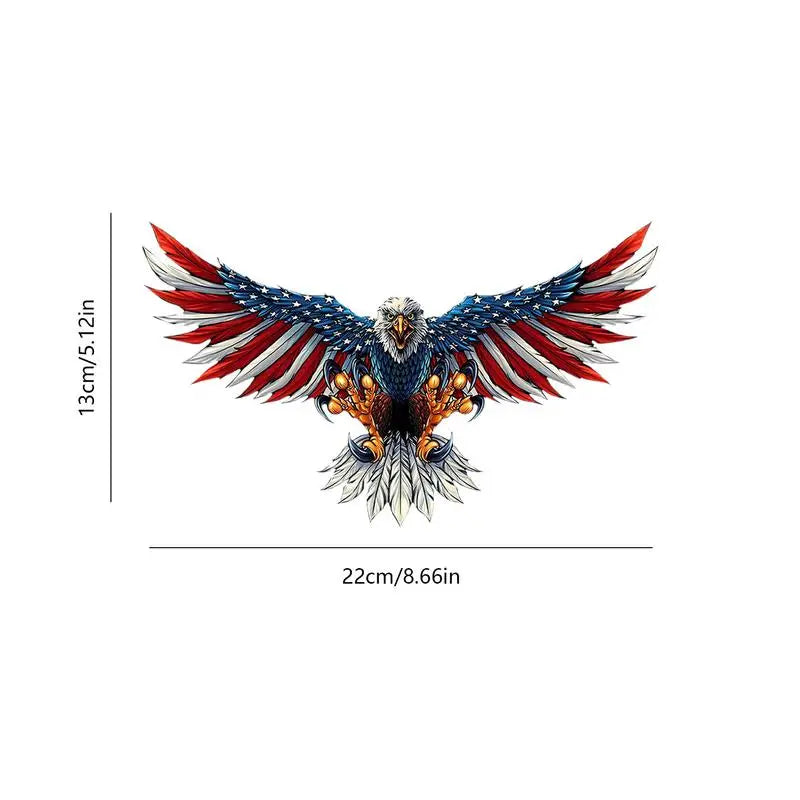 Wall Decor American Flag Metal Wall Art Bald Eagle Decor