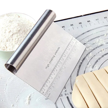 Stainless Steel Dough Pastry Spatula Multipurpose Cake Cutter