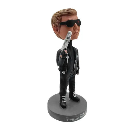 Trump Desktop Ornament Small Resin Sculpture