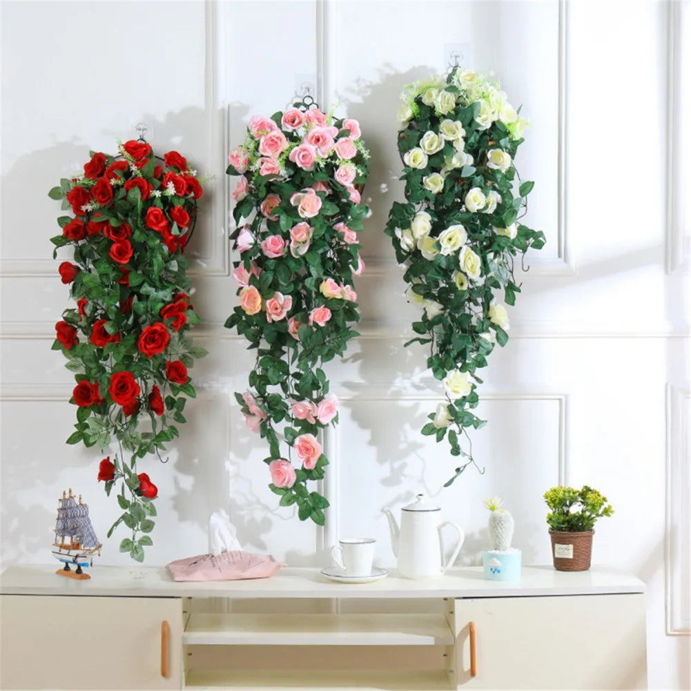 Artificial Wall Hanging Flowers