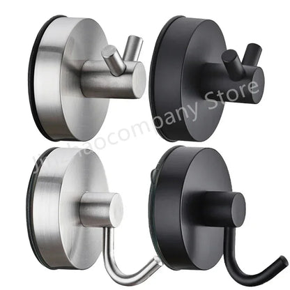 1/2/4pcs 5KGS Reusable Towel Hook Vacuum Suction Cup Hook