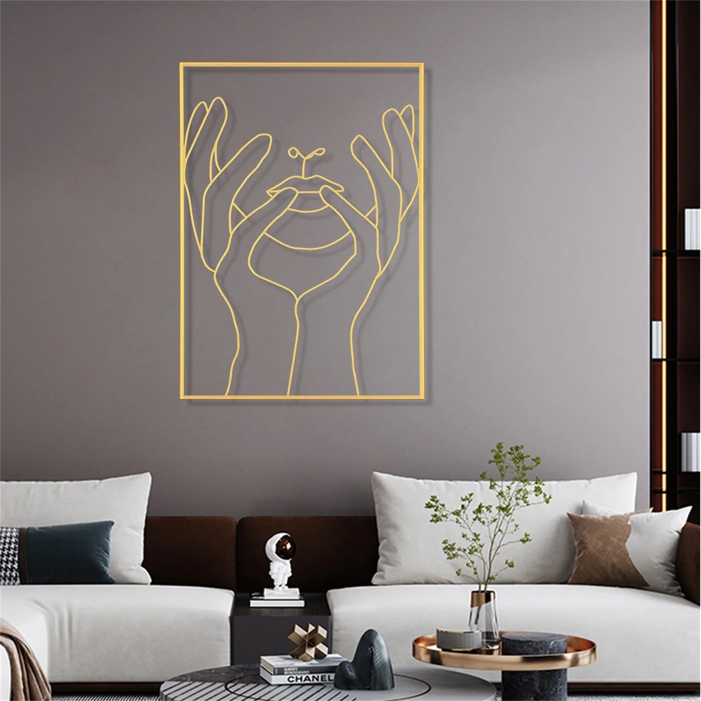 Minimalist Line Art Decorative Modern Nordic Minimalist Line Art Wall Decoration