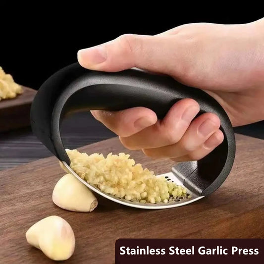 Stainless Steel Garlic Press Masher Kitchen Accessories