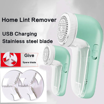 Home Lint Remover USB Charging Hair Remover Stainless Steel Blade