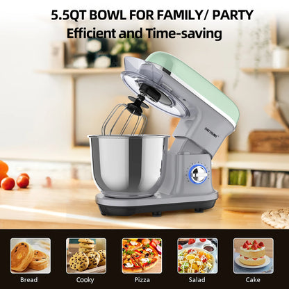 1pc CHEFTRONIC Stand Mixer - 500W 6+P Speed