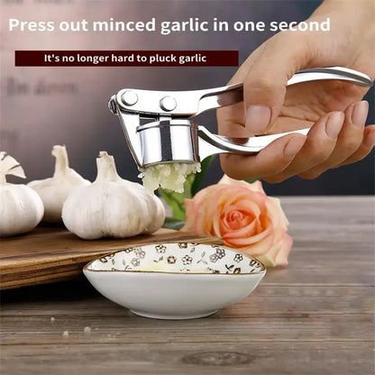 Garlic Press Mincer Stainless Steel Multifunction Crusher Tools