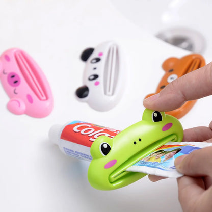 Cartoon Toothpaste Squeezer Useful Bathroom Gadget