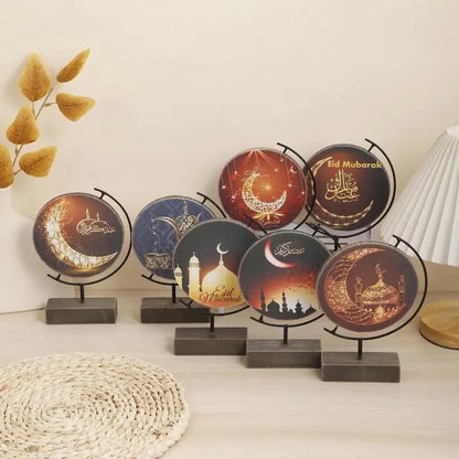 Ramadan Globe Ornaments Eid Mubarak Decorations For Home