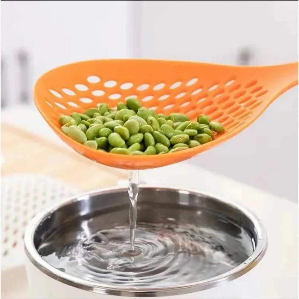 1pc Large Nylon Food Strainer Spoon