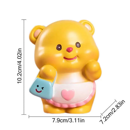 Desk Bear Decor Animation Figure Sculpture