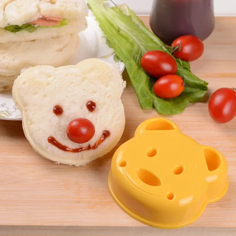 Cute Bear Sandwich Mold Toast Bread Making Cutter