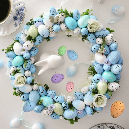 DIY Easter Egg Pendant, Children Plastic Party Toy Decoration.