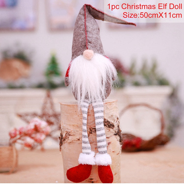 Gnome Christmas Faceless Doll Merry Christmas Decorations For Home Cristmas Ornament Xmas Navidad Natal New Year 2023