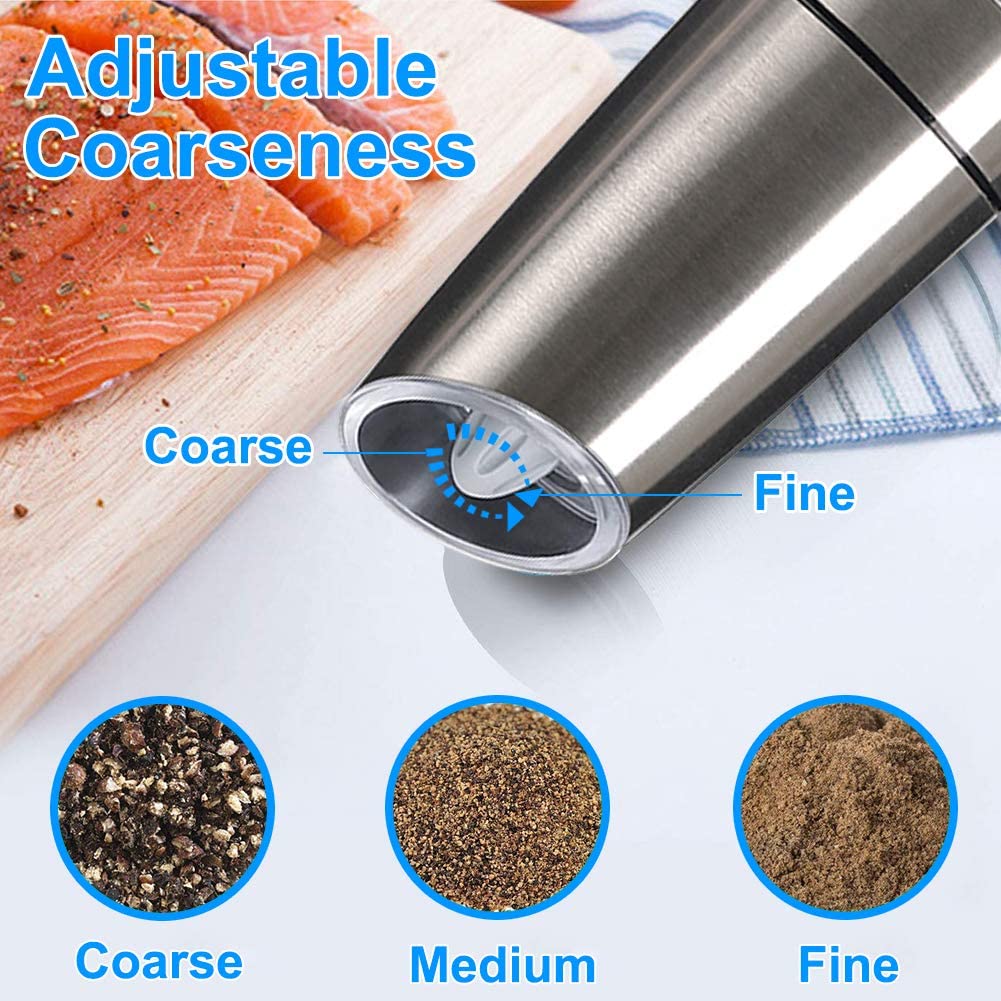 Electric Pepper Grinder, Salt and Pepper Spicer, Mill kitchen accessories