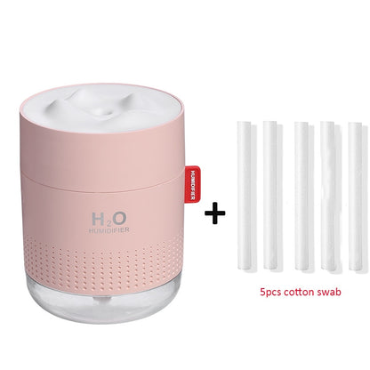 White Snow Mountain Humidifier, Ultrasonic USB Aroma Air Diffuser.