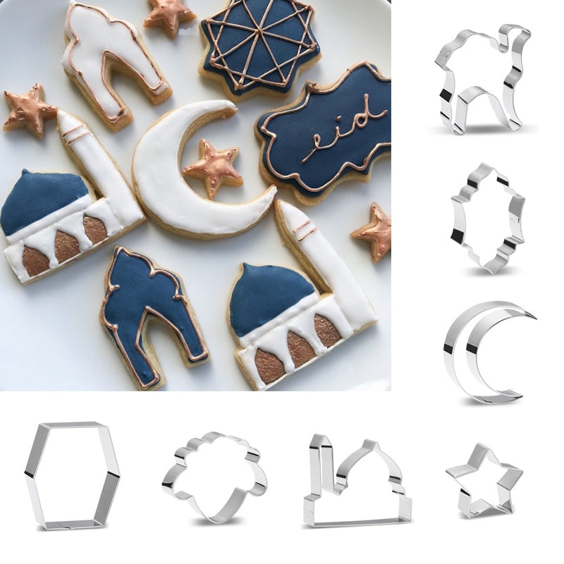 Muslim Party Supplies, Biscuit Mold Moon, Muslim Home Decorations.