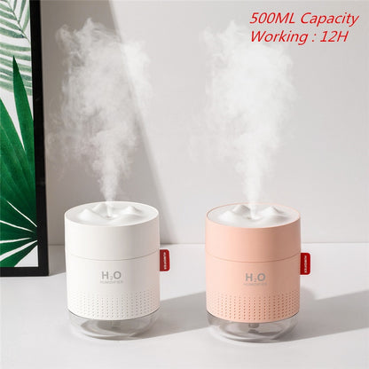 Ultrasonic Air Humidifier, Aroma Oil Diffuser, Aromatherapy Humidifiers