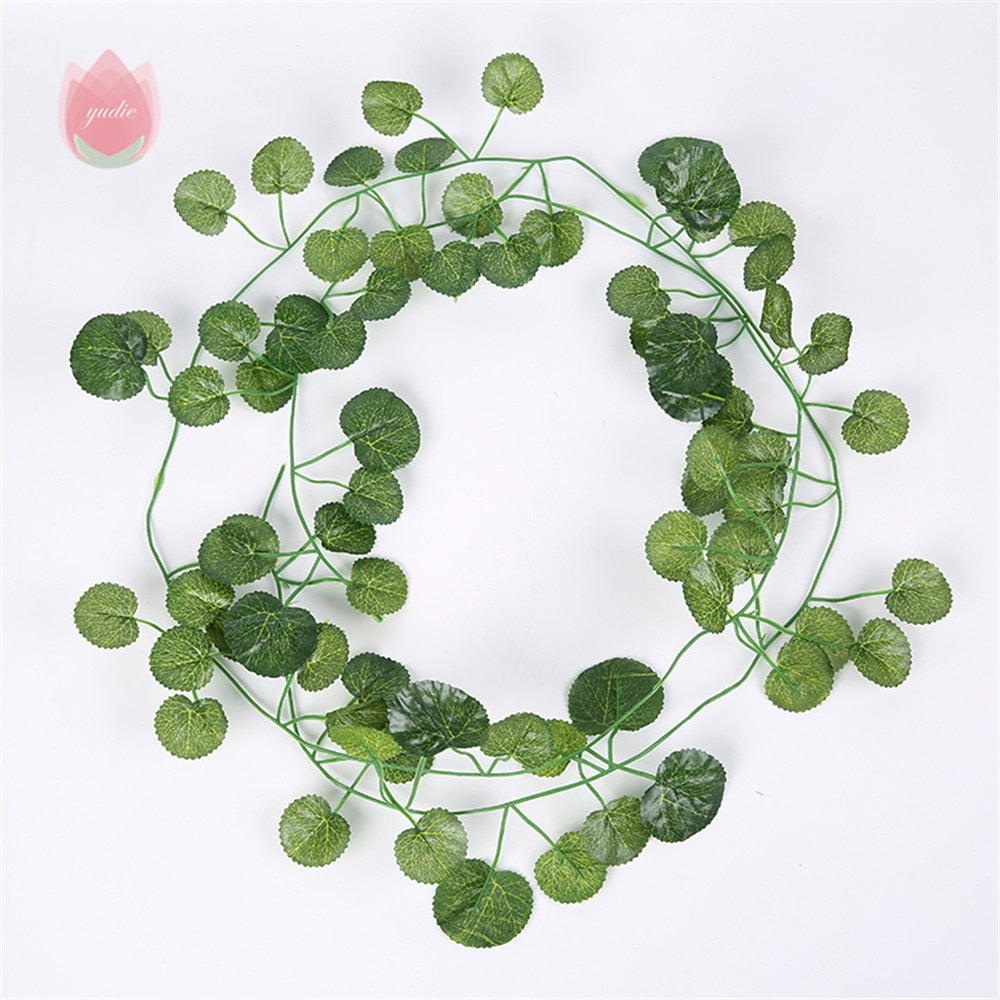 Artificial Ivy Hanging Leaf Garland Plant, Garden Decoration, Home Decor.