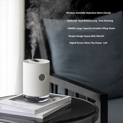 Air Humidifier USB, Ultrasonic Cool Mist Maker, Aroma Diffuser.