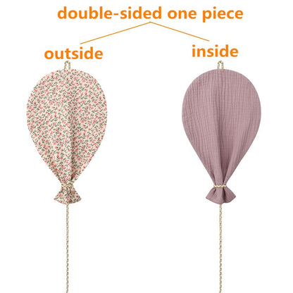 Double Side Printed Cotton Balloon, Wall Hanging Decor