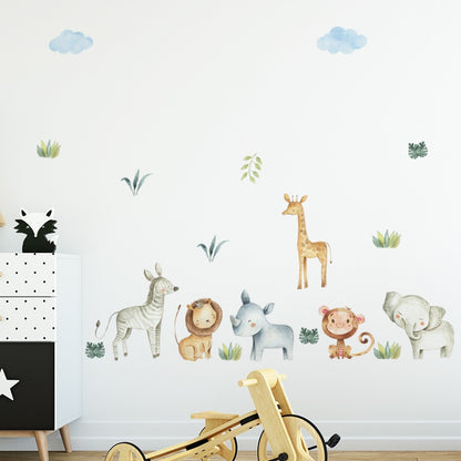 Cartoon Wall Sticker for Home Decor, Kingdergarten Wall Decor.