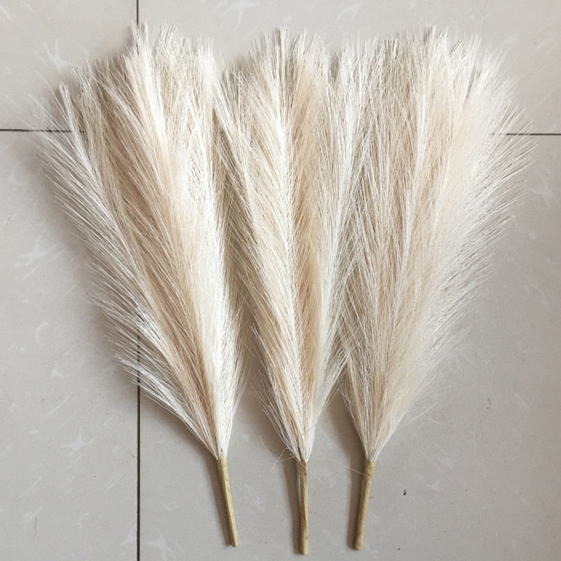 Pampas Grass Simulation, Reed Grass Wedding Decoration.